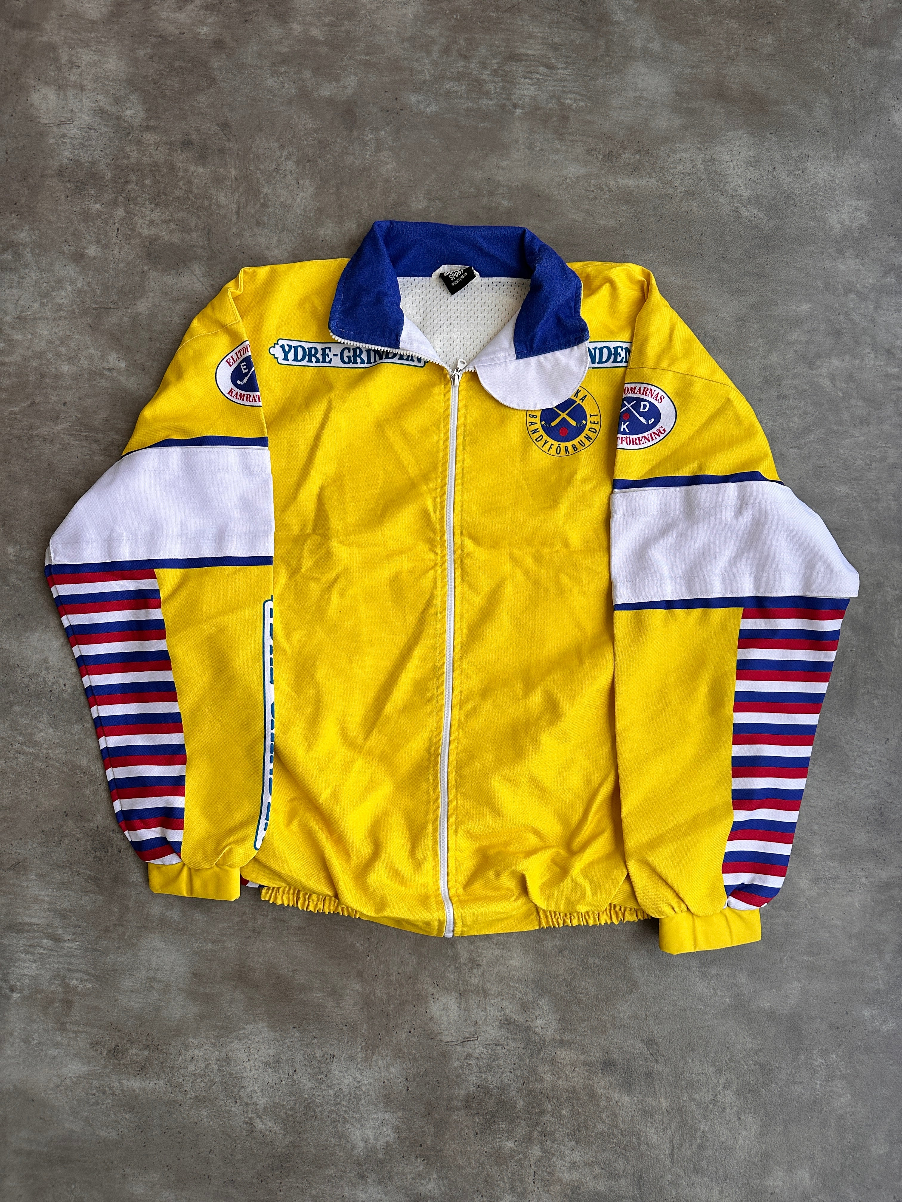 Vintage Buz Hokey Oldschool Ceket ( XL )