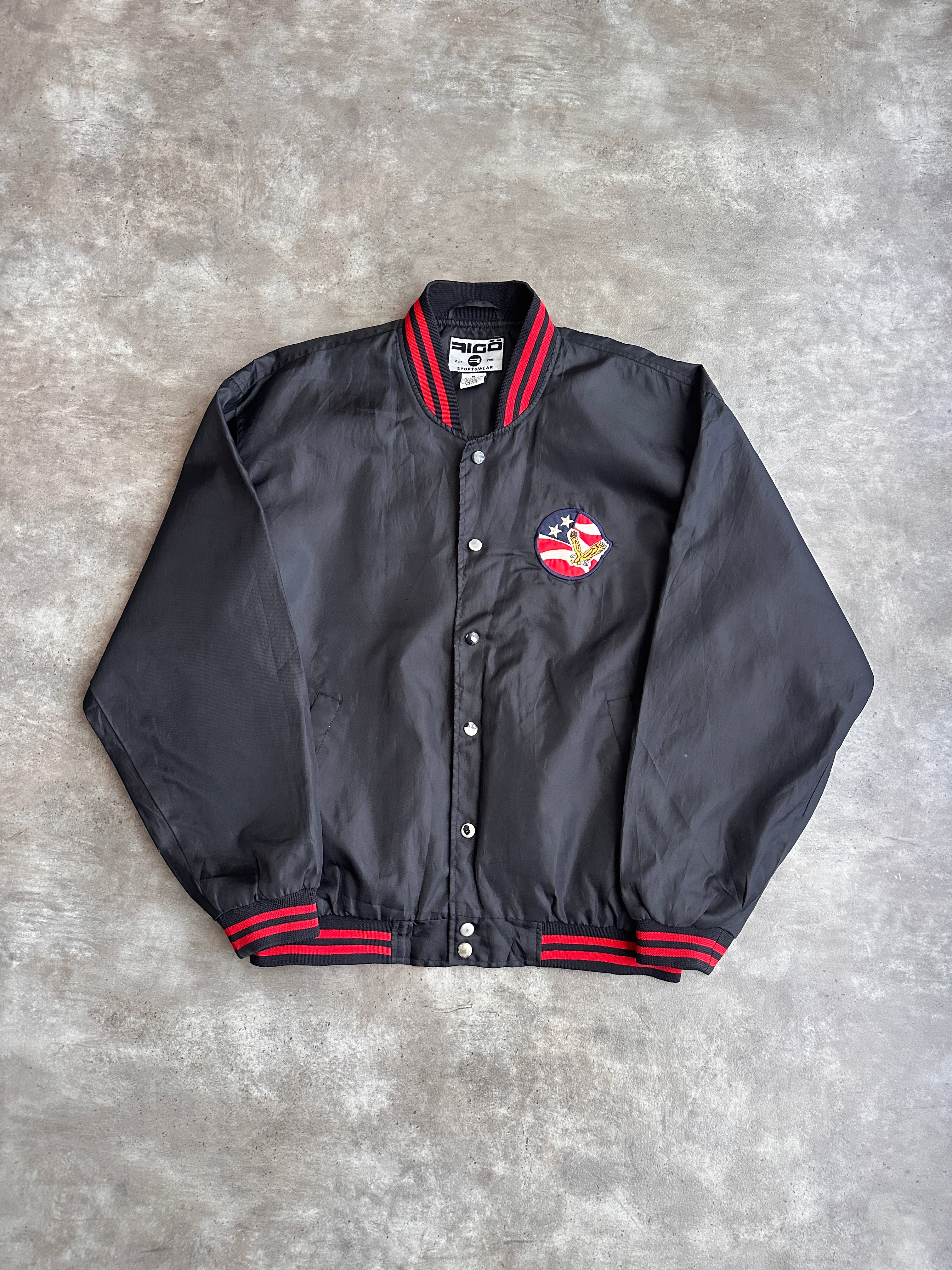 Vintage USA Bomber Ceket (M)