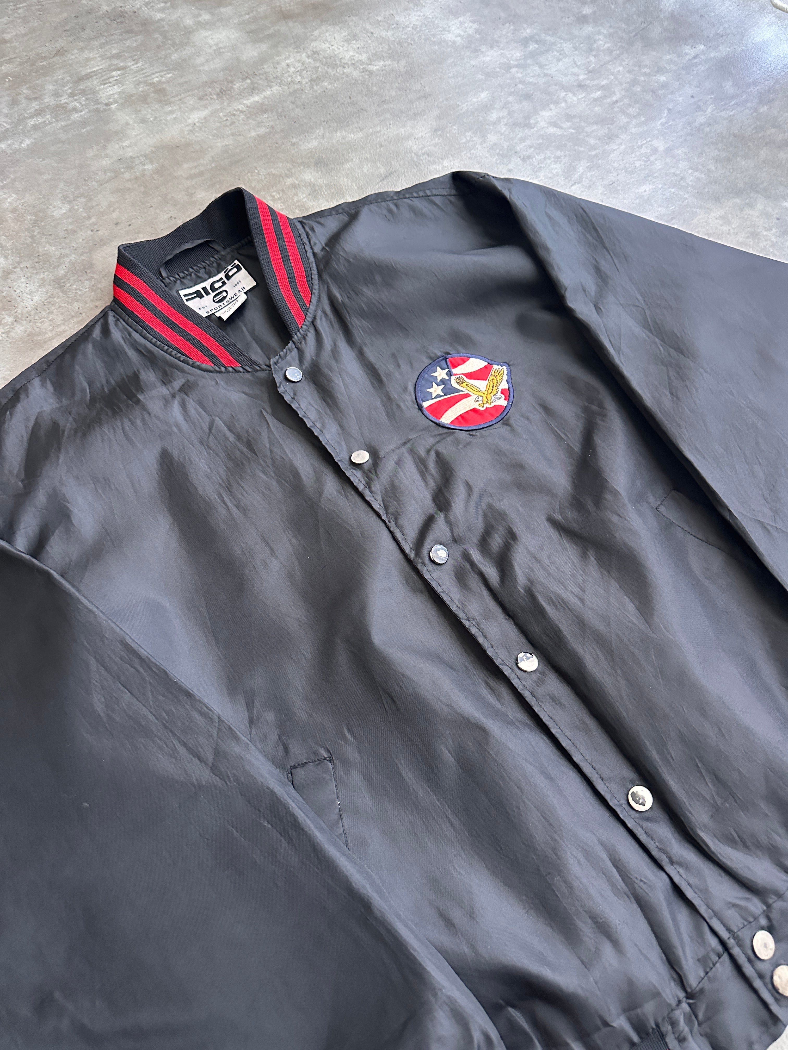 Vintage USA Bomber Ceket (M)